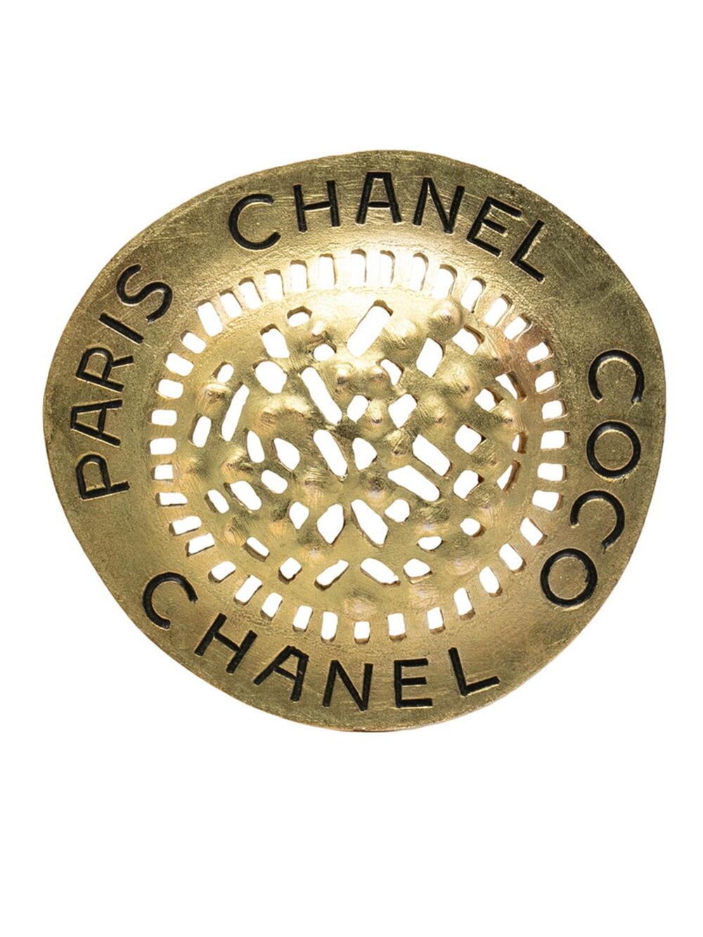Chanel Vintage Straw Hat Motif #256877C96B